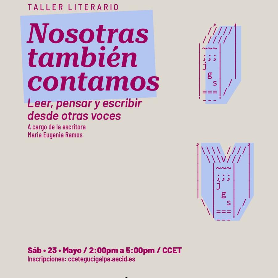 Taller literario Nosotras también contamos