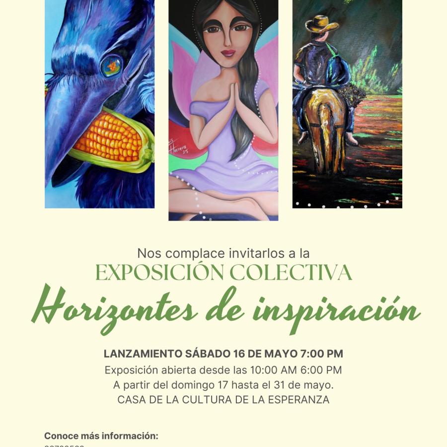Exposición artística “Horizontes de Inspiración”