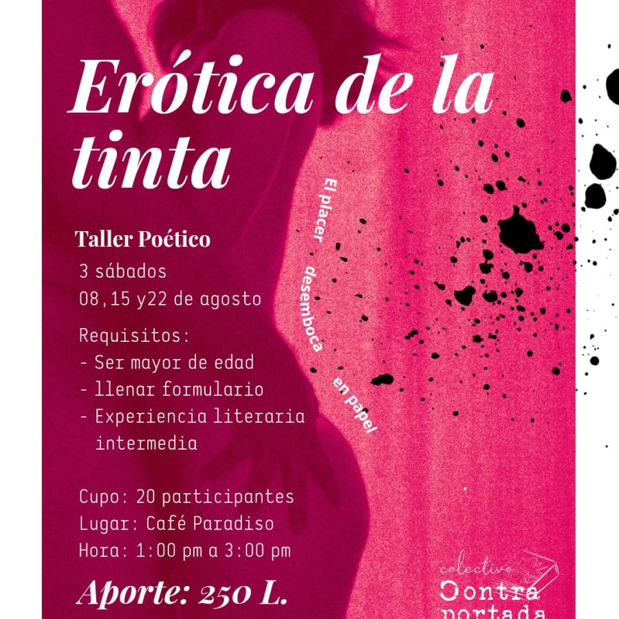 Taller Poético: Erótica de la tinta 