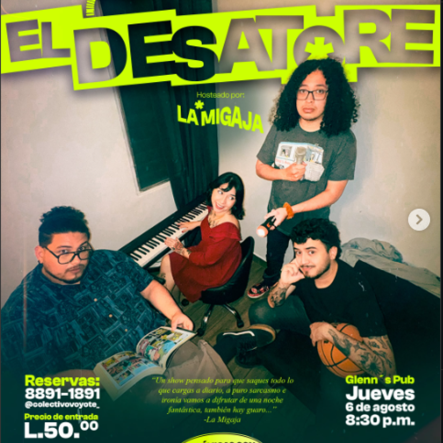  “El Desat*re”, un especial de Open Mic Stand Up Comedy con La Migaja y el Colectivo Coyote