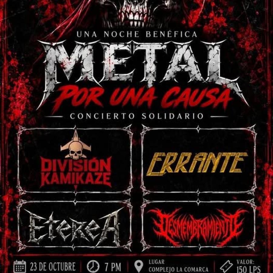 Metal por una causa – Concierto solidario 