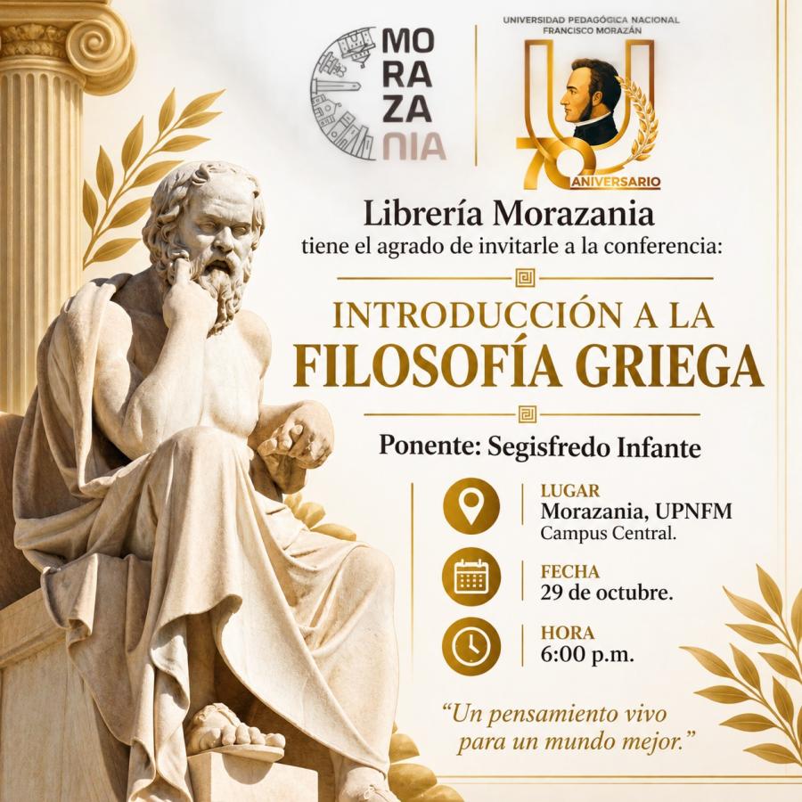 Conferencia: Introducción a la Filosofía Griega 