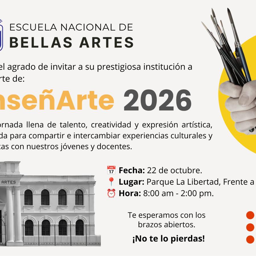 Escuela de Bellas Artes: EnseñArte 2026