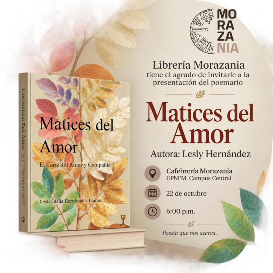 Presentación del poemario: Matices del Amor 