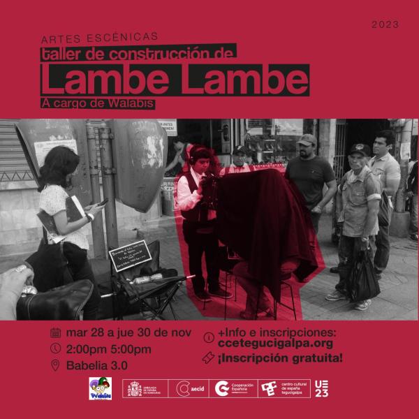 Unite al fascinante mundo del Lambe Lambe en el CCET