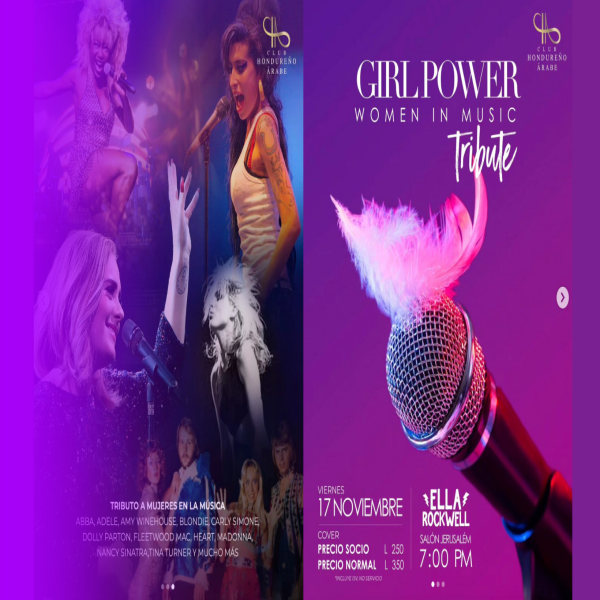 Girl Power Women in Music Tribute 