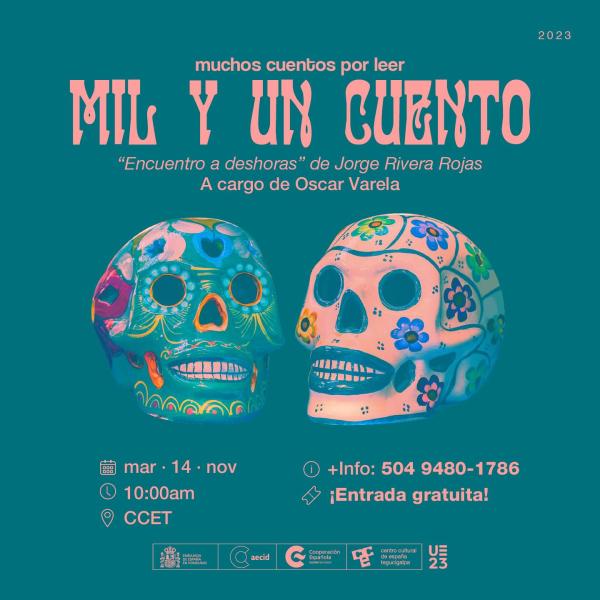 ⌚️Cuentacuento “Encuentros a deshoras” del ciclo “Mil y un Cuento”  🎫La entrada a todos los cuentacuentos de este ciclo es totalmente libre y gratuita, si querés rerervar algún cupo para tu escuela o grupo, hacelo al 9480-1786, los cuentacuentos son dirigidos a niños y niñas de todas las edades y se desarrollará en la sala polivalente del CCET.  🔵Sinopsis 👻Encuentros a deshoras La vida de los fantasmas pareciera ser eterna, respiran,sienten y nunca envejecen esta es la historia de una mujer que era como 