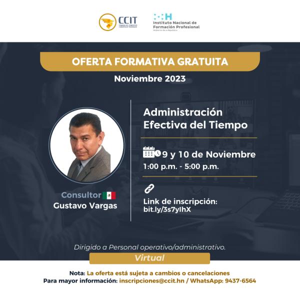 Capacitación "Administración efectiva del tiempo" 