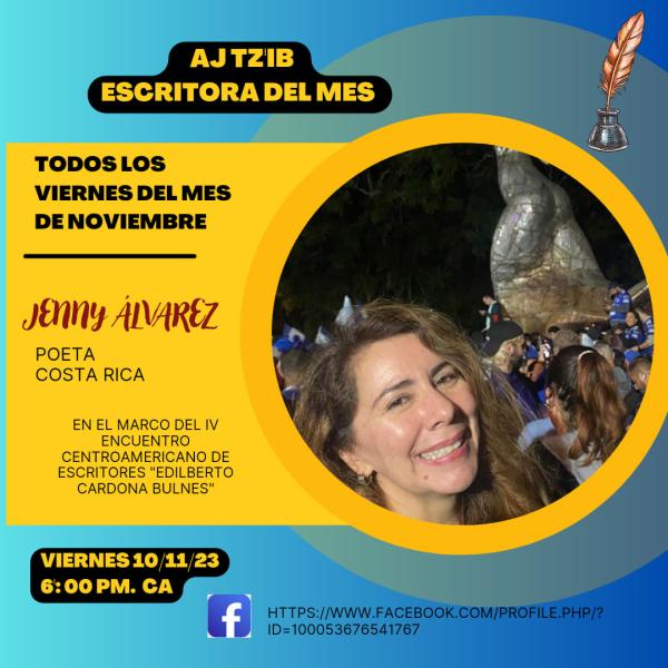 Disfruta de la Poesía de Jenny Álvarez 