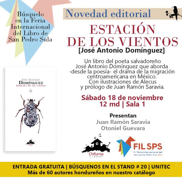 Presentación del Libro: Estación de los Viejos de José Antonio Domínguez 