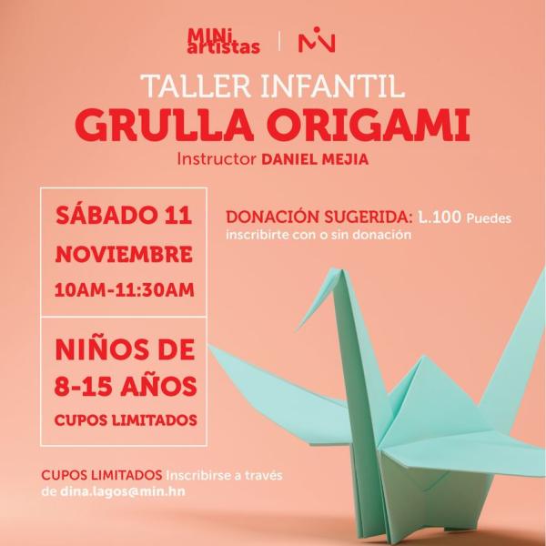 Taller Infantil: Grulla Origami 
