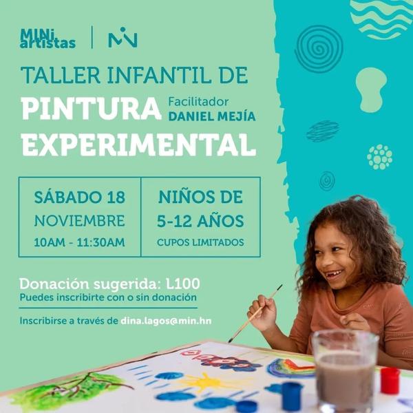 Taller Infantil de Pintura Experimental