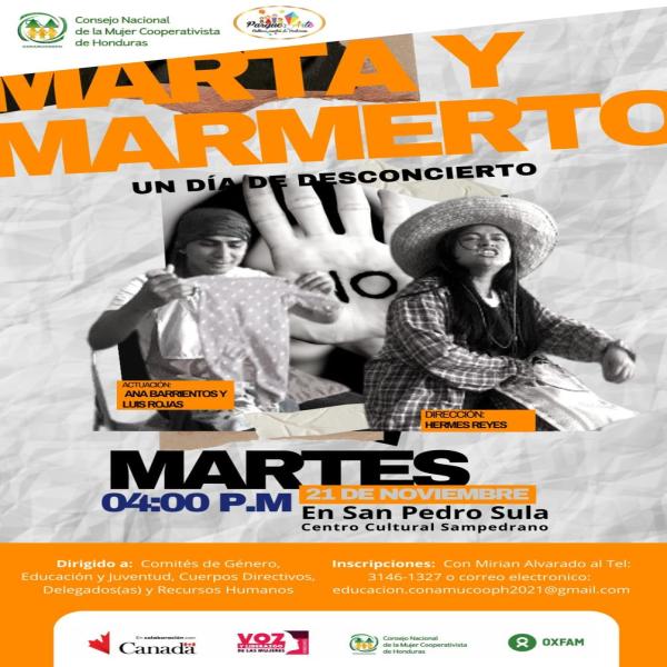 Jornada de sensibilización “Marta y Marmerto: Un día de desconcierto”