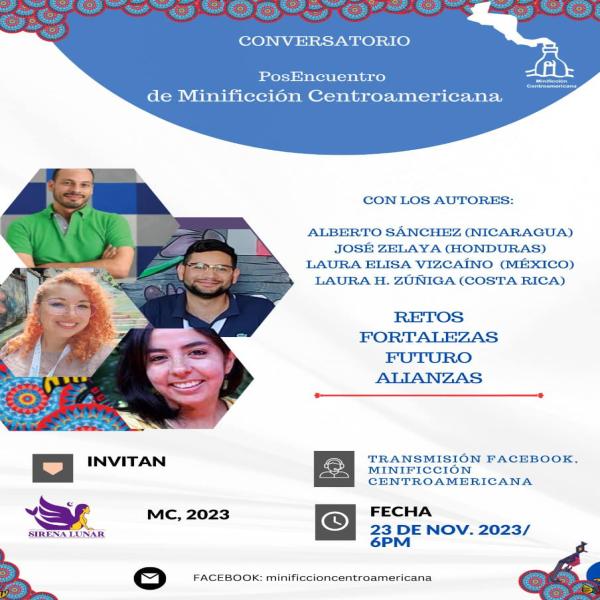 Conversatorio: PosEncuentro de Minificción Centroamericana 