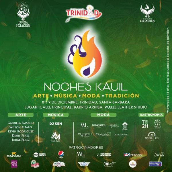 Exposición "Noches Kauil" en Trinidad, Santa Bárbara