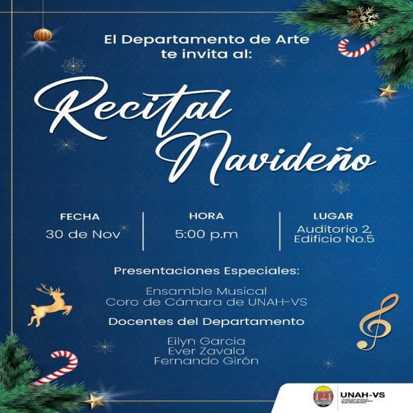 UNAH -VS: Recital Navideño