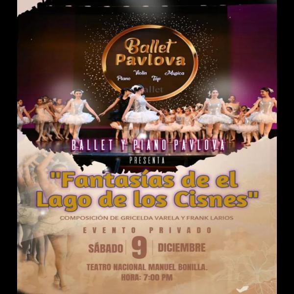 Ballet y Piano Pavlova les invita a su espectáculo de danza "Fantasías de el Lago de los Cisnes"