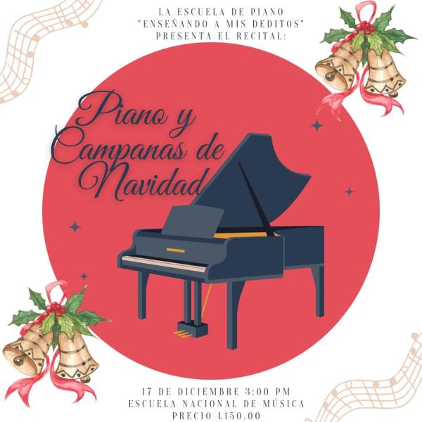 Recital: Piano y Campañas de Navidad 
