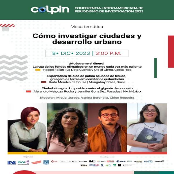 Mesa Temática: Cómo investigar ciudades y desarrollo urbano 