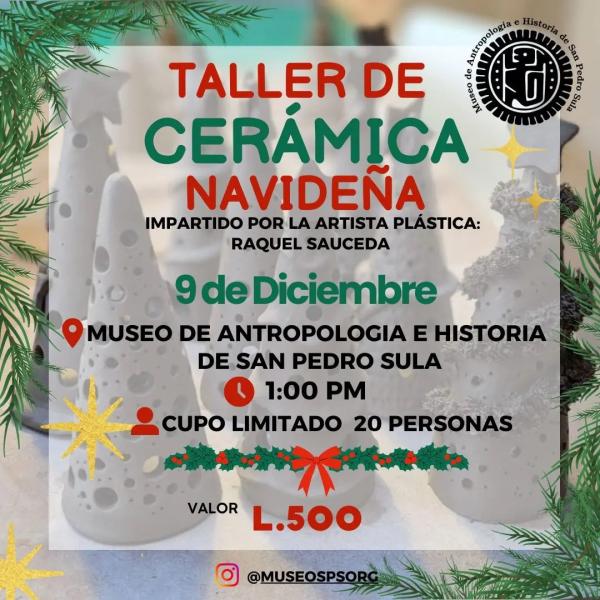 Taller de cerámica navideña – SPS 