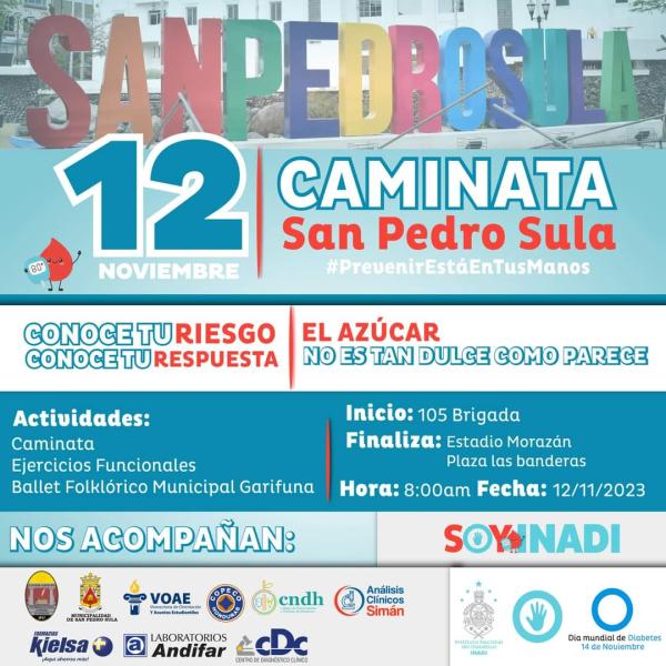 Caminata #PrevenirEstáEnTusManos 