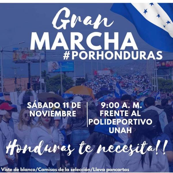 Gran Marcha por Honduras 