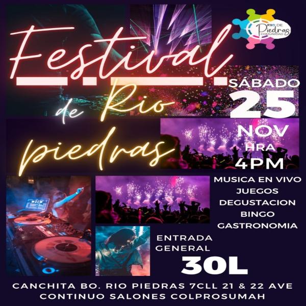 Festival de Río de Piedras en San Pedro Sula