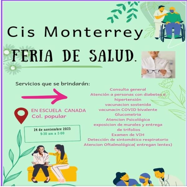 CIS Monterrey “Feria de Salud” 