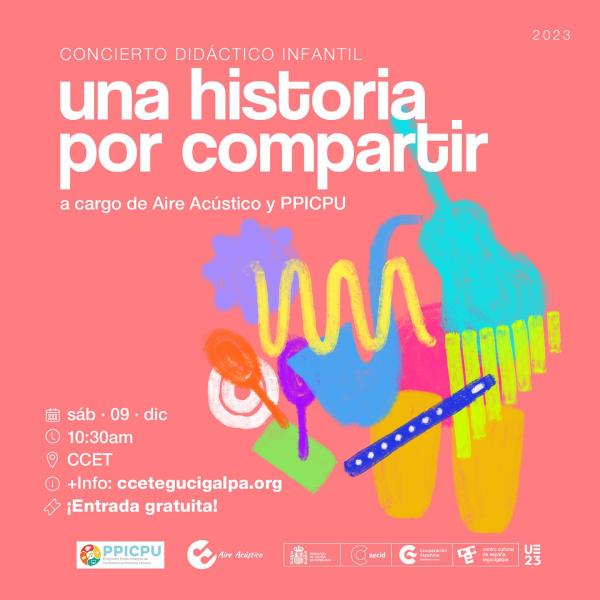 Concierto didáctico infantil: Una historia por compartir 