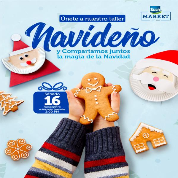 Taller Infantil de manualidades navideñas 