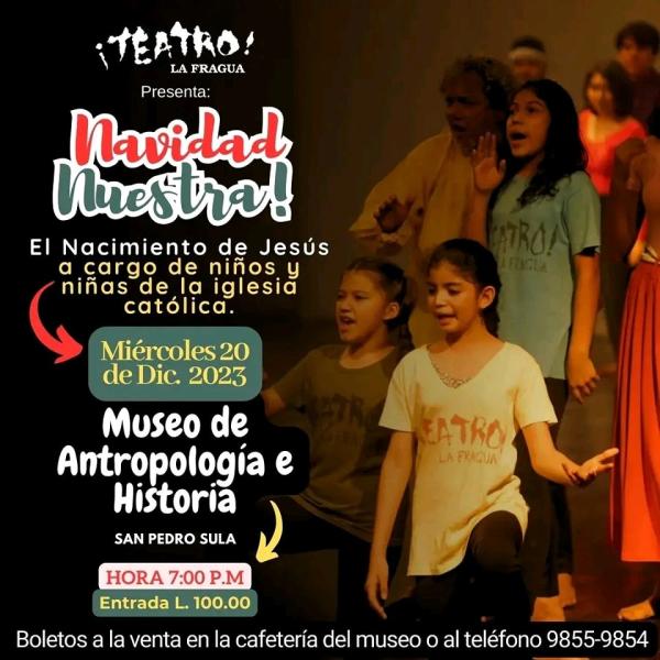 Teatro La Fragua presenta "Navidad Nuestra"