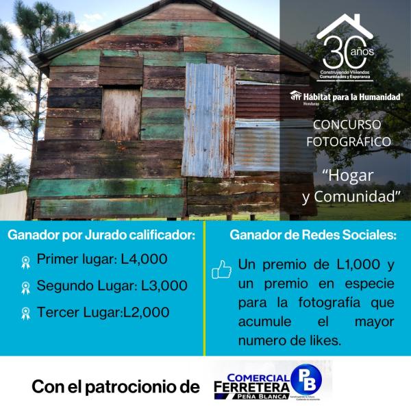 Concurso de Fotografía: “Hogar y Comunidad”