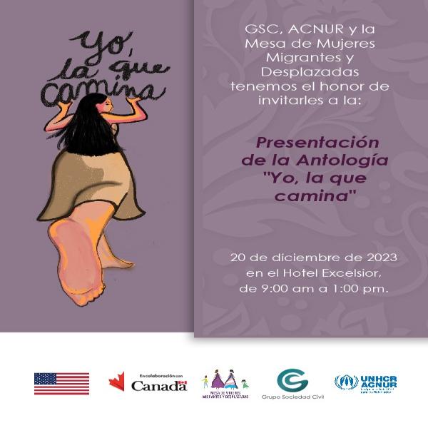 Presentación de la Antología “Yo, la que camina” 