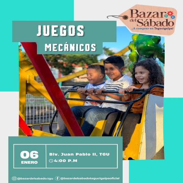 Diviértete junto a tu familia en el Bazar del Sábado - TGU