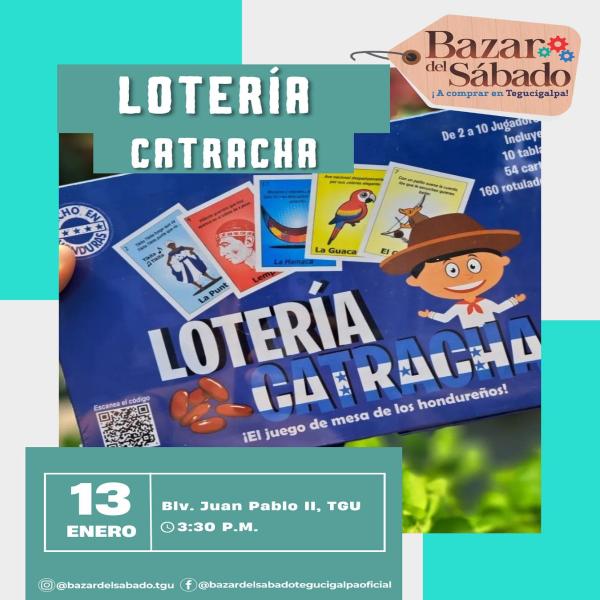Lotería catracha en El Bazar del Sábado – TGU