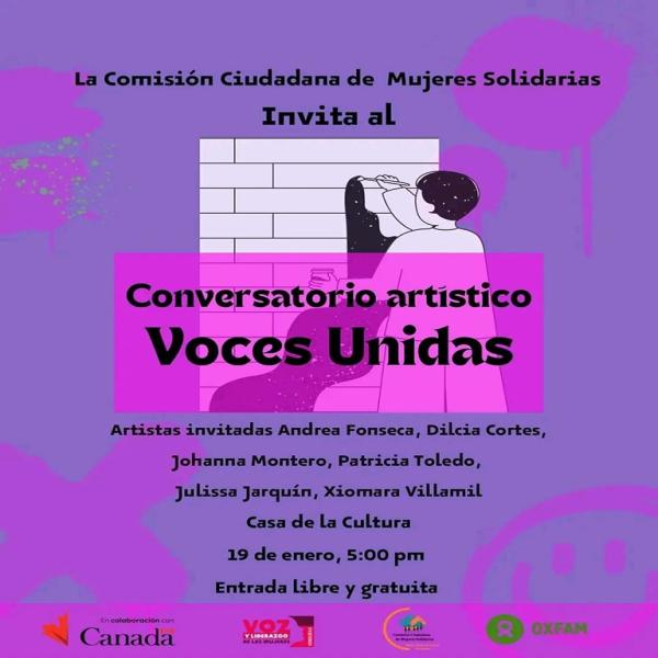 Conversatorio artístico Voces Unidas