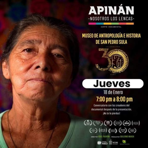 Presentación del documental APINAN -Nosotros los Lencas-