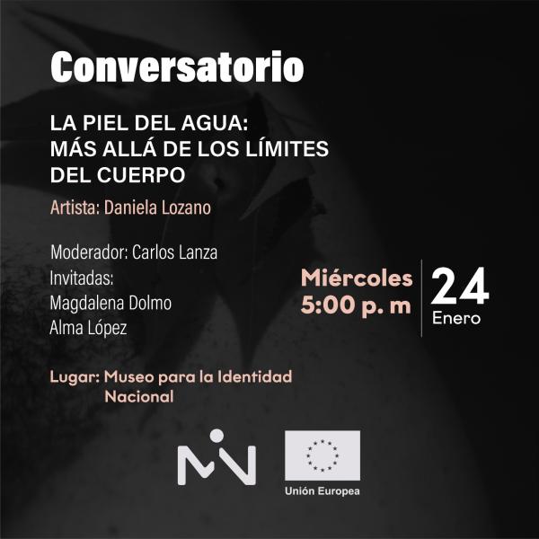 Conversatorio de la exhibición temporal "La piel del agua"