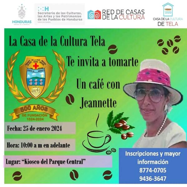 Pinta el retrato de la lideresa ambientalista Jeannette Kawas, usando café como tinte o pintura