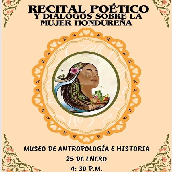 Recital poético y diálogos sobre la mujer hondureña