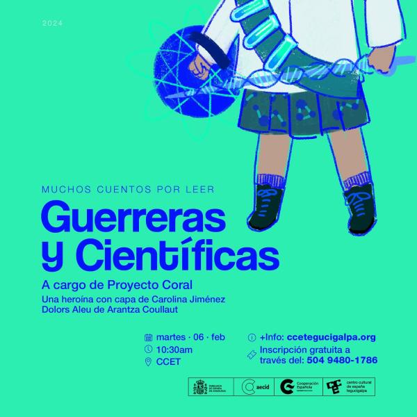 Cuentacuentos infantiles para niñas: ¡Guerreras y Científicas!