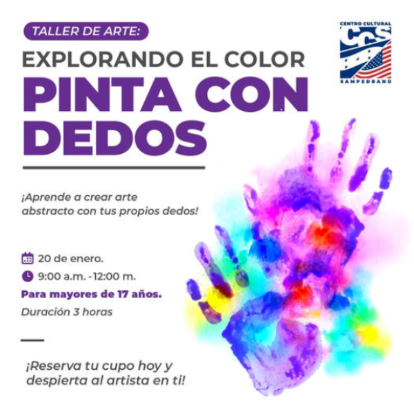 Taller de Arte: Explorando el Color - Pinta con Dedos