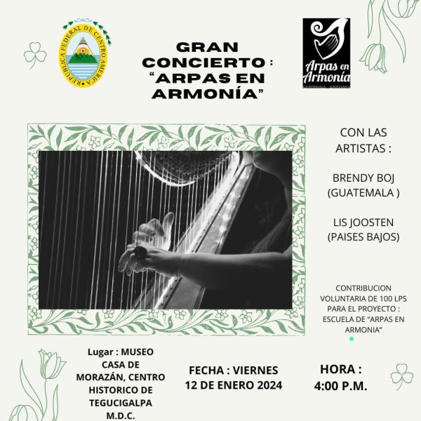 Gran Concierto: “Arpas en Armonía” 