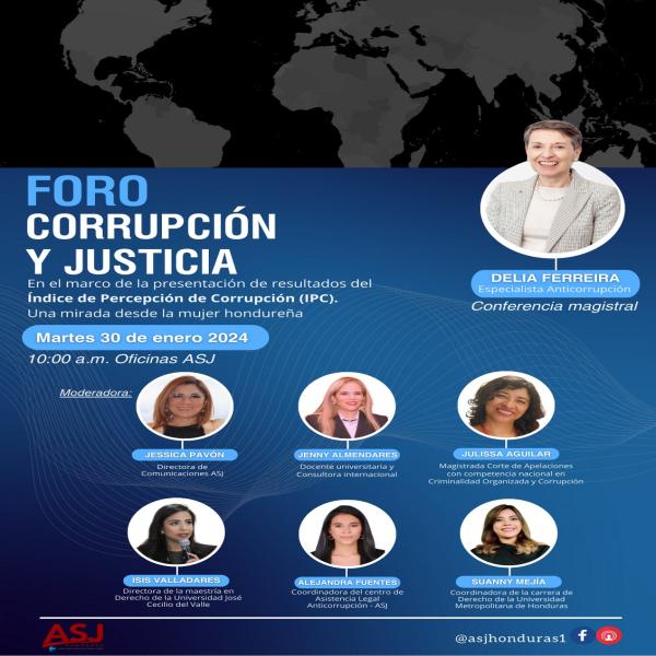 Foro: Corrupción y Justicia 