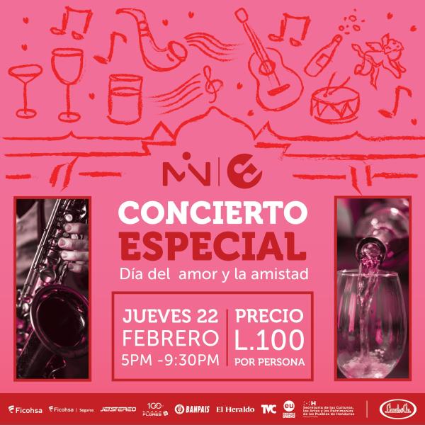 #VenitealMIN: Concierto Especial del Día del amor y la amistad 