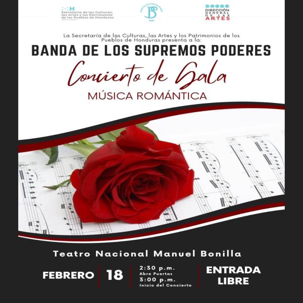 La Banda de los Supremos Poderes, les invita al concierto de sala "Música Romántica"