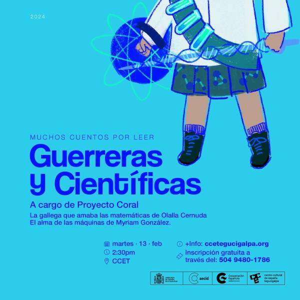 Segundo cuentacuentos del ciclo “Guerreras y Científicas”