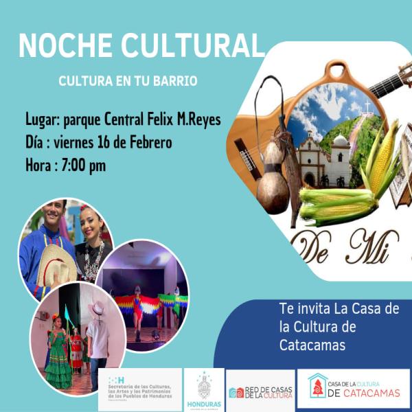 Noche Cultural: Cultura en tu Barrio