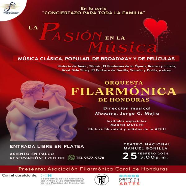 Conciertazo para toda la familia: La pasión en la música 