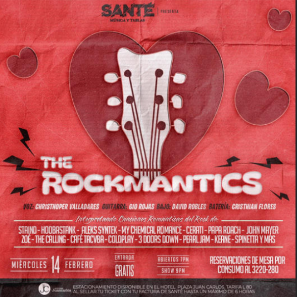 Celebra Valentine's de manera diferente: The Rockmantics